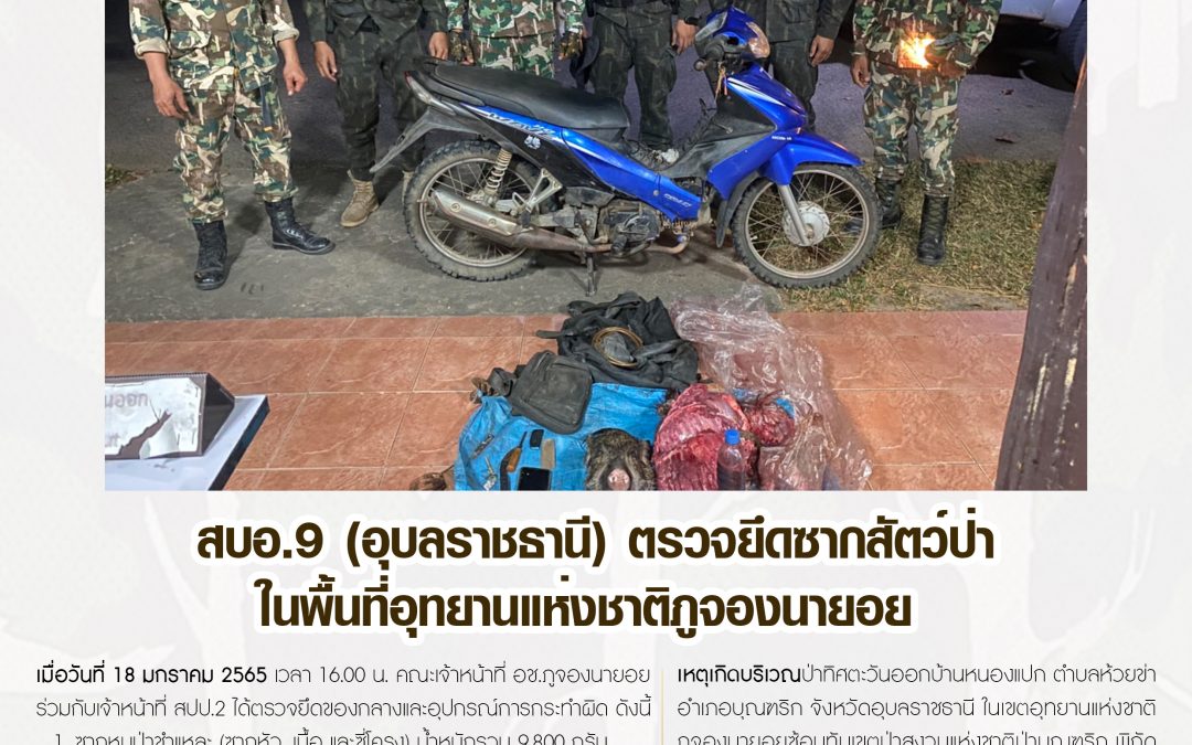 รายงานสถานการณ์ข่าวเด่นประจำวันที่ 18 มกราคม 2565