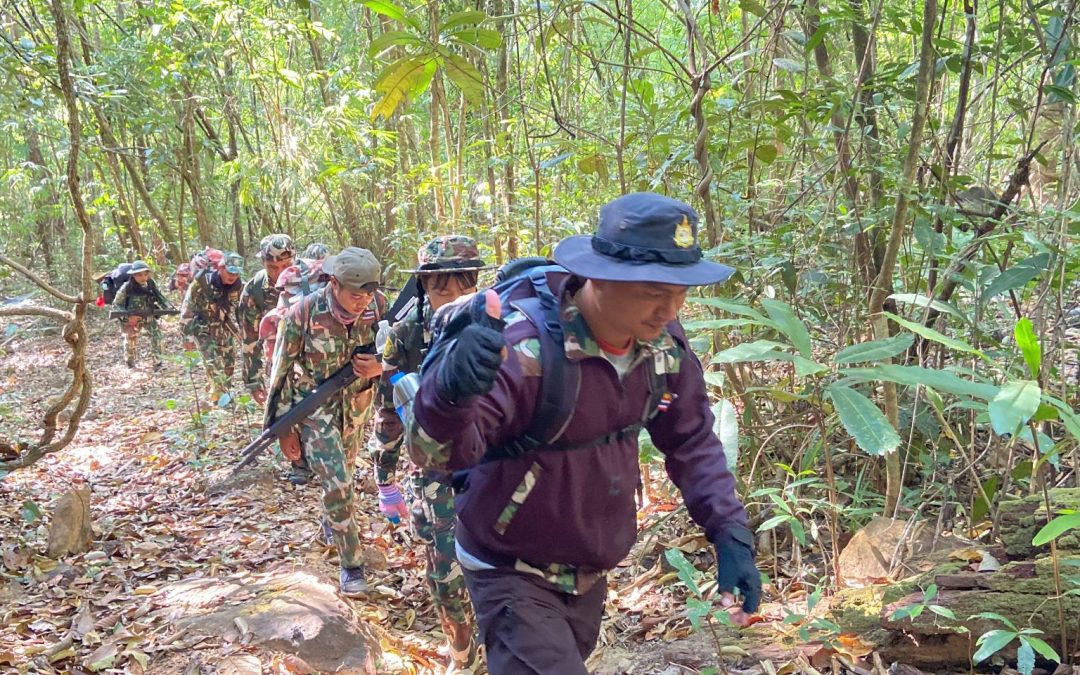 เขตรักษาพันธ์ุสัตว์ป่าบุณฑริก-ยอดมน สนธิกำลังออกลาดตระเวนเชิงคุณภาพ (Smart patrol)