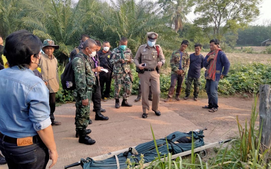วันที่ 9 เมษายน 2565 เข้าช่วยเหลือผู้บาดเจ็บพลัดตกต้นไม้ บริเวณป่าพลาญแสนง ภายในเขตอุทยานแห่งชาติภูจองนายอย