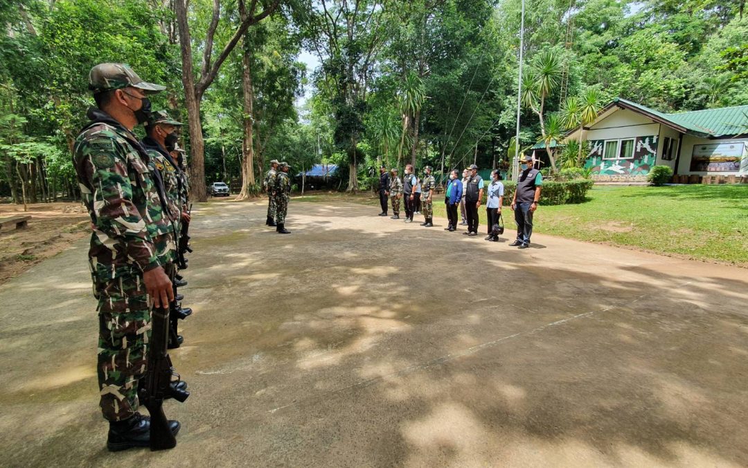 สบอ.9 (อุบลราชธานี) ร่วมรับผู้ตรวจราชการกระทรวงทรัพยากรธรรมชาติและสิ่งแวดล้อม ประจำปีงบประมาณ พ.ศ. 2565 รอบที่ 2 เขตตรวจราชการที่ 14