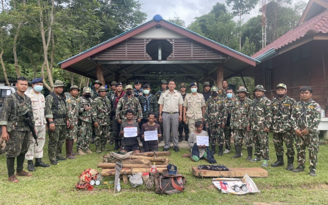 วันที่ 3 สิงหาคม 2565 ขสป.ห้วยศาลา จับกุมผู้กระทำผิดกฏหมายว่าด้วยการป่าไม้