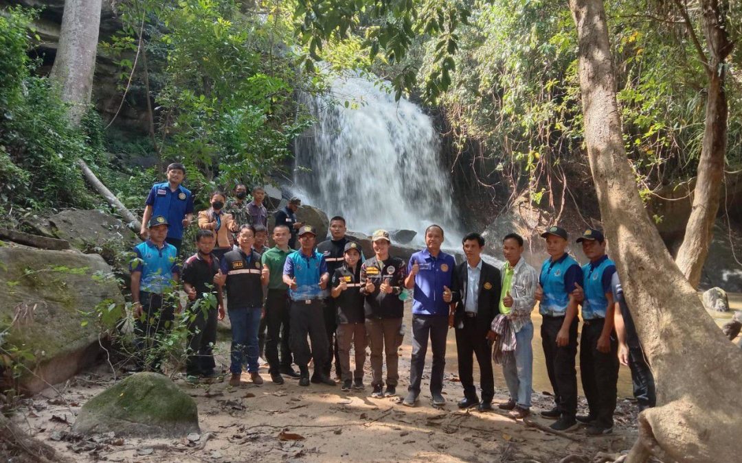 วันที่ 9 พฤศจิกายน 2565 สวนรุกขชาติน้ำตกสำโรงเกียรติ จ.ศรีสะเกษ จัดกิจกรรม “ฟื้นฟูระบบนิเวศน้ำตกสำโรงเกียรติ”