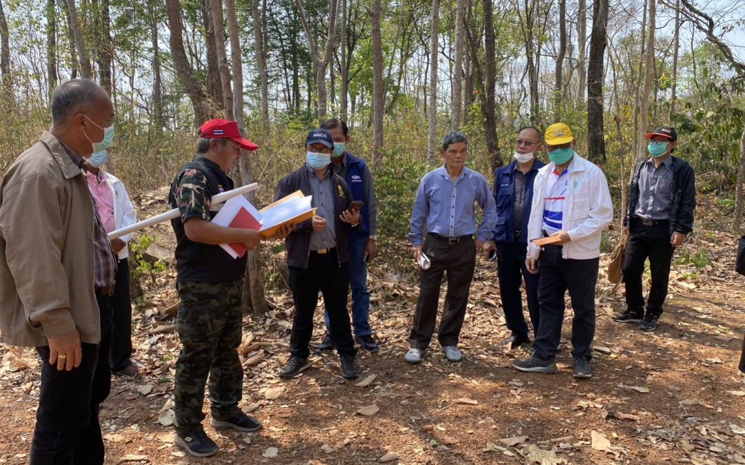 วันที่ 17 มีนาคม พ.ศ. 2566 สถานีควบคุมไฟป่าห้วยศาลา ตรวจติดตามผลการปฏิบัติงานกิจกรรมทำแนวกันไฟของสถานีฯ