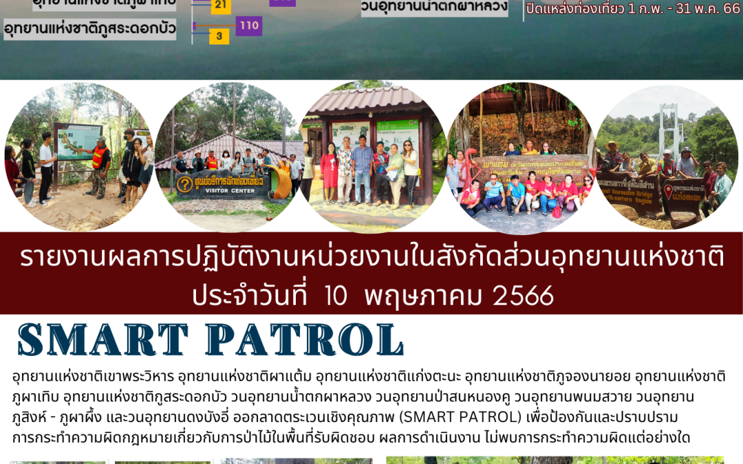 รายงานสถานการณ์ข่าวเด่นประจำวันที่ 10 พฤษภาคม 2566