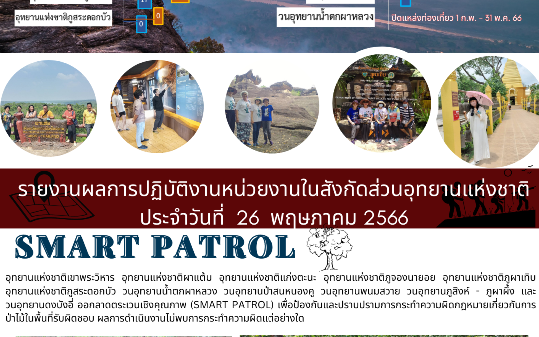 รายงานสถานการณ์ข่าวเด่นประจำวันที่ 26 พฤษภาคม 2566
