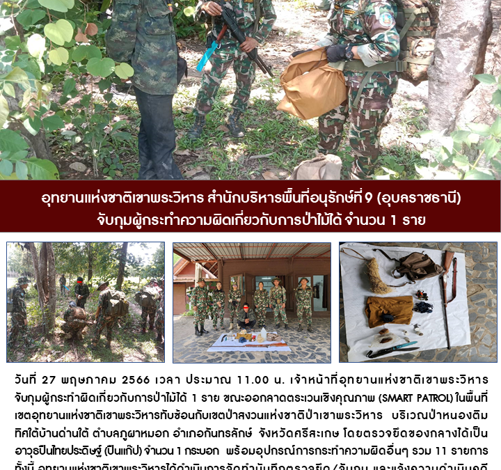รายงานสถานการณ์ข่าวเด่นประจำวันที่ 27 พฤษภาคม 2566