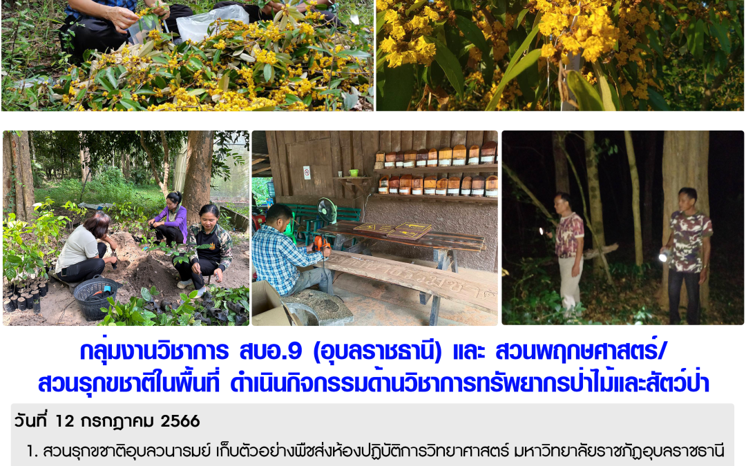 รายงานสถานการณ์ข่าวเด่นประจำวันที่ 12 กรกฎาคม 2566