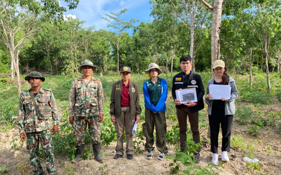 สบอ.9​ (อุบลราชธานี)​ ตรวจสอบการเปลี่ยนแปลงสภาพป่าจากการแปลตีความภาพถ่ายด้วยสายตา​ โดยใช้ภาพถ่ายดาวเทียม​ Landsat​ 8/Landsat​ 9​ และ​ Sentinel-2