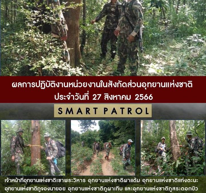 รายงานสถานการณ์ข่าวเด่นประจำวันที่ 27 สิงหาคม 2566