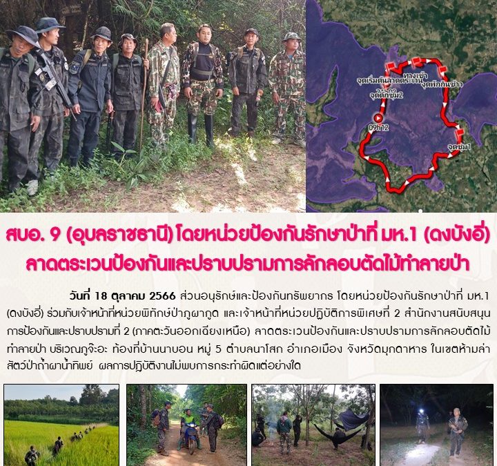 รายงานสถานการณ์ข่าวเด่นประจำวันที่ 18 ตุลาคม 2566