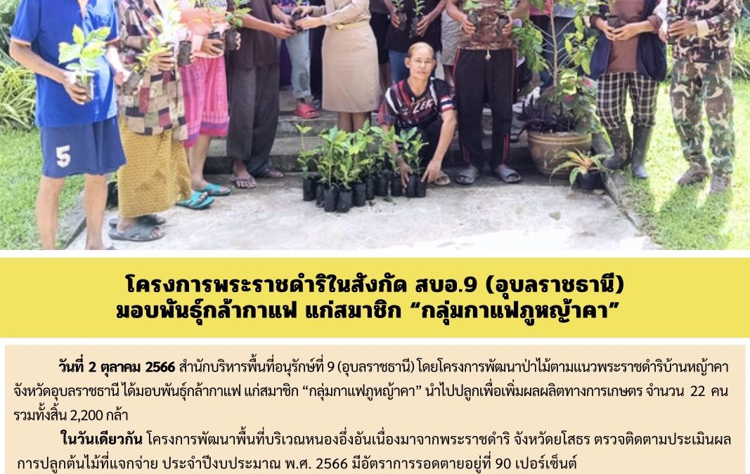 รายงานสถานการณ์ข่าวเด่นประจำวันที่ 2 ตุลาคม 2566