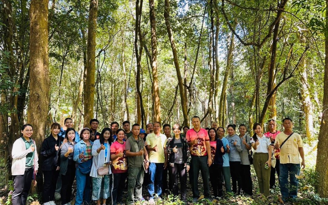 ประชุมประชาคมสำรวจความต้องการและประเมินศักยภาพพัฒนาอาชีพด้านป่าไม้ ของเครือข่าย อส.อส. บ้านหนองบัวและบ้านหนองมะเขือ ต.ขามใหญ่ อ.เมือง จ.อุบลราชธานี ณ สวนพฤษศาสตร์ดงฟ้าห่วน จ.อุบลราชธานี