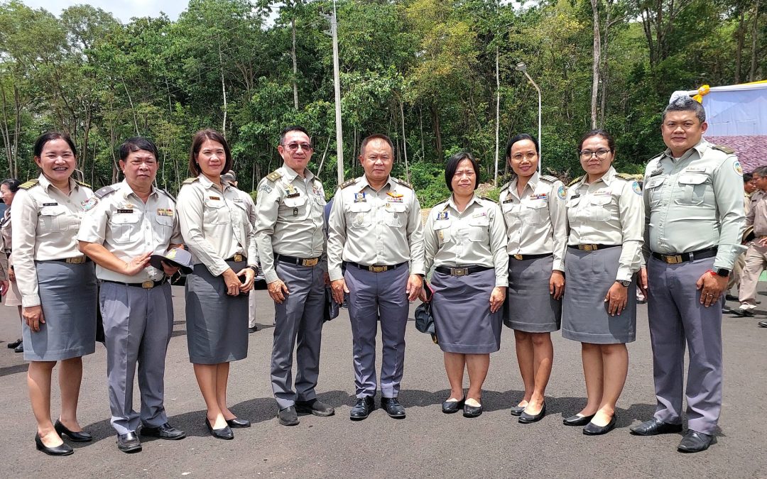 สบอ.9 (อุบลราชธานี) ร่วมรับองคมนตรีในการติดตามและขับเคลื่อนโครงการอันเนื่องมาจากพระราชดำริ พื้นที่ภาคตะวันออกเฉียงเหนือ ในเขตพื้นที่จังหวัดอุบลราชธานี