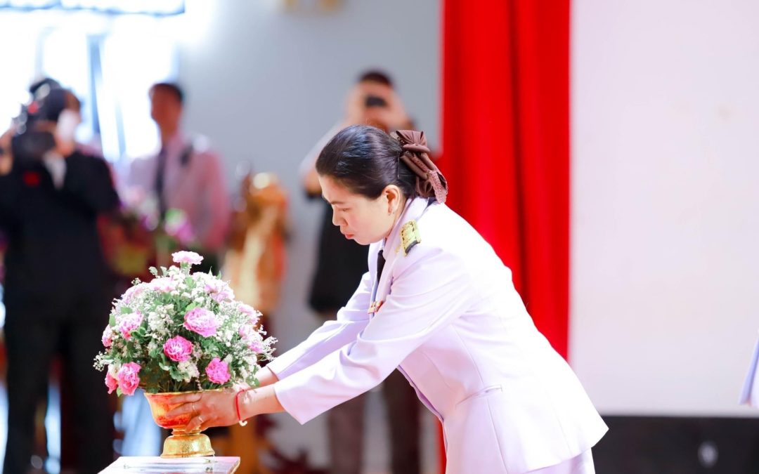 สำนักบริหารพื้นที่อนุรักษ์ที่ 9 (อุบลราชธานี) ร่วมเป็นเกียรติในพิธีเปิดงานสัปดาห์วิทยาศาสตร์แห่งชาติ ประจำปี 2567และวางพุ่มดอกไม้