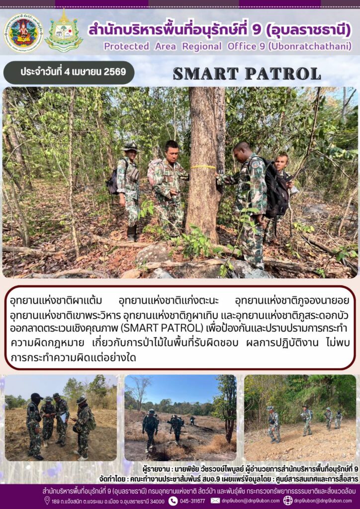 รายงานสถานการณ์ข่าวเด่นประจำวันที่ 4 เมษายน 2569